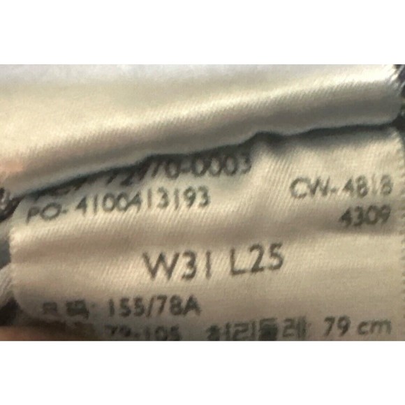 Levi's Women’s Mile High Cropped  Wide Leg Red‎ Side Stripe Sz 31 EUC - Picture 5 of 6